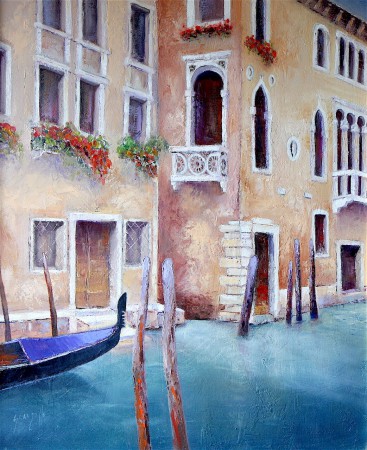 Venise - Fenêtres fleuries - 12F